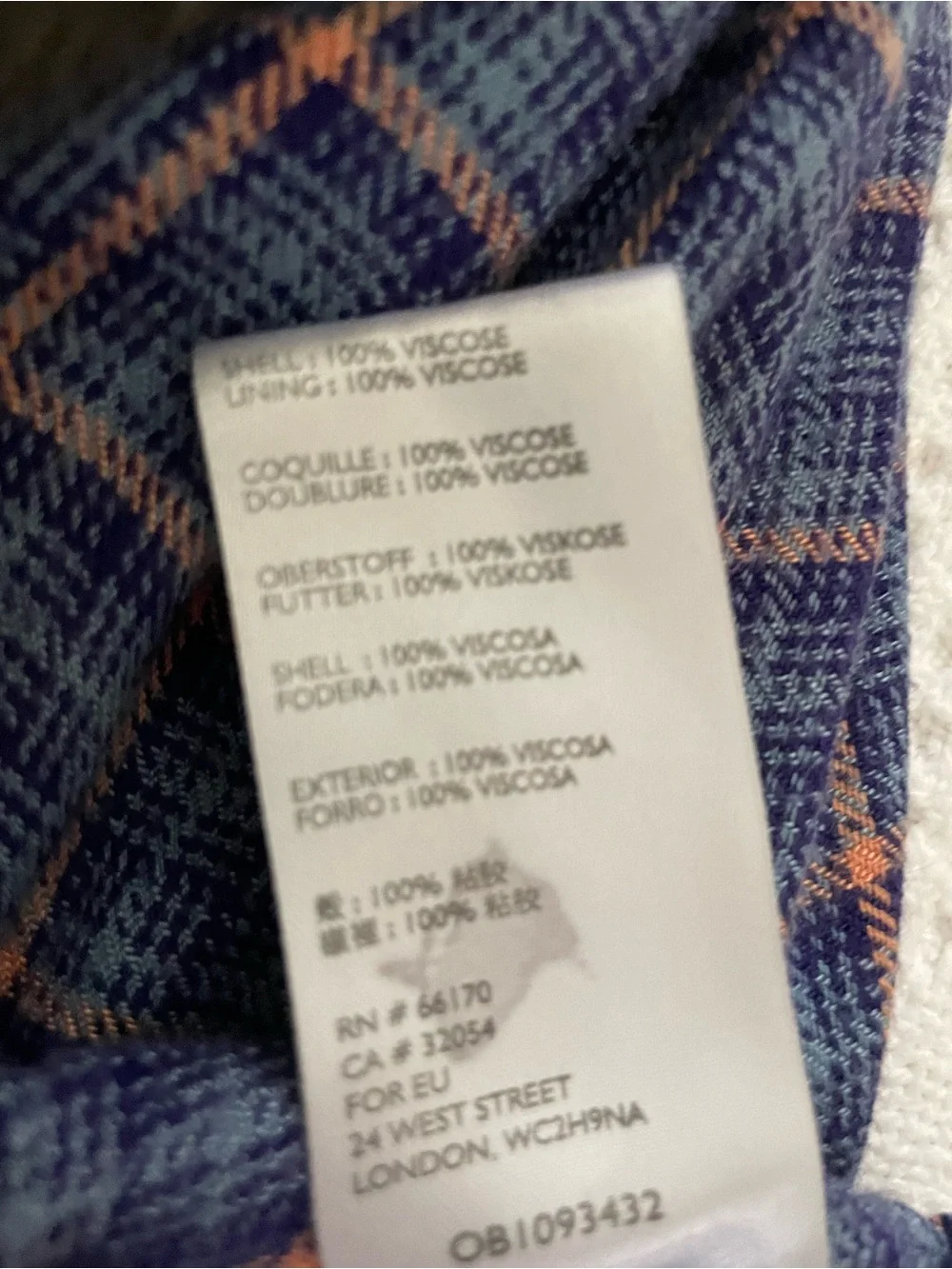 Urban Outfitters Plaid Summer Dress Size Small